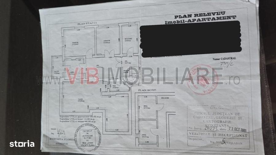 Apartament cu 3 camere în Ultracentral