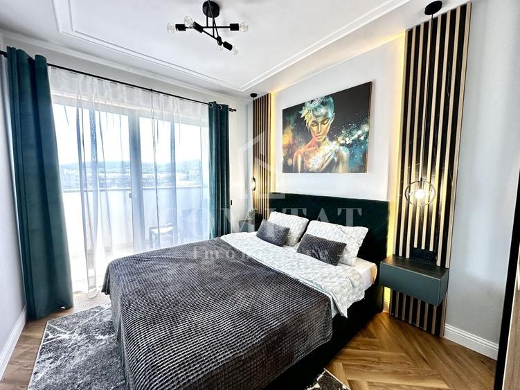 Apartament cu 2 camere semidecomandat, mobilat în Florești
