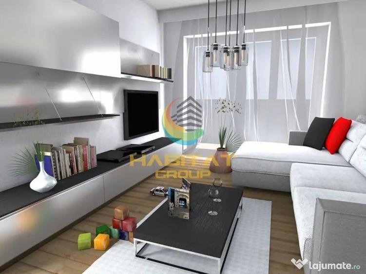 Apartament cu 2 camere decomandat în Central