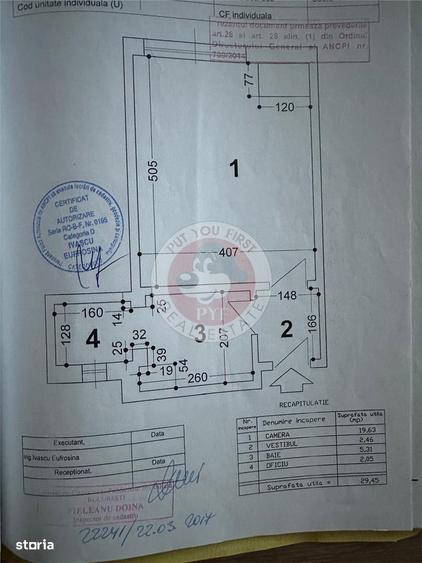 Garsonieră decomandată, mobilată în Dorobanți