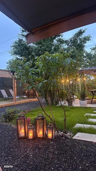 Birou cu piscina, curte si zona de relaxare - 15
