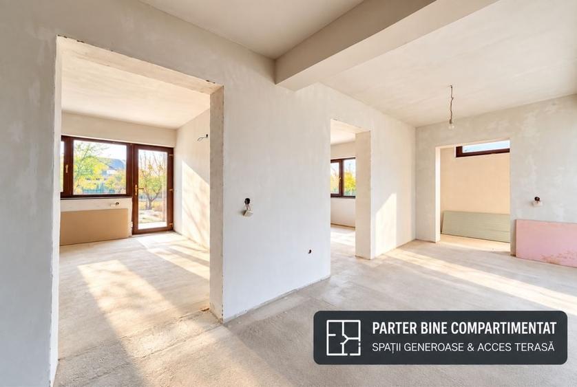 Casă cu 4 camere în Mărăcineni