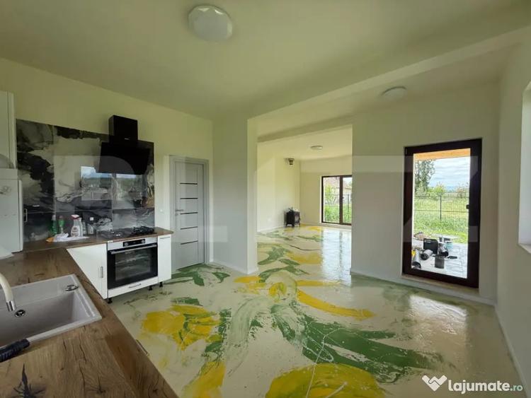 Casa finisata, pe un nivel, 4 camere, 114 mp, 750 mp teren, - 9