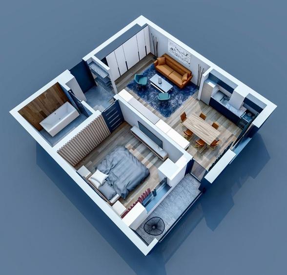 Apartament 2 camere de vanzare Bucium - 5