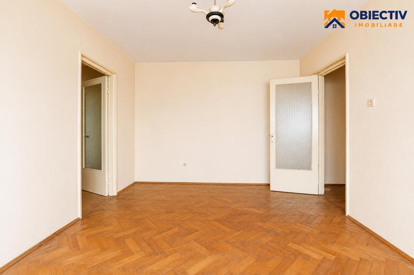 Apartament cu 2 camere semidecomandat în Mărăței