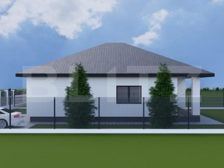 Casă individuală cu 4 camere cu Teren 468 Mp în Nojorid