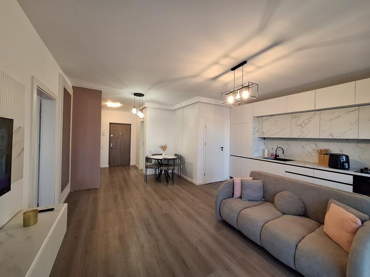 Apartament cu 2 camere semidecomandat, mobilat în Florești — fotografia 3