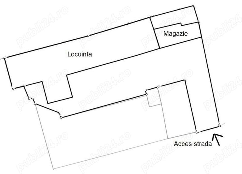 Casă cu 4 camere cu Teren 302 Mp în 23 August