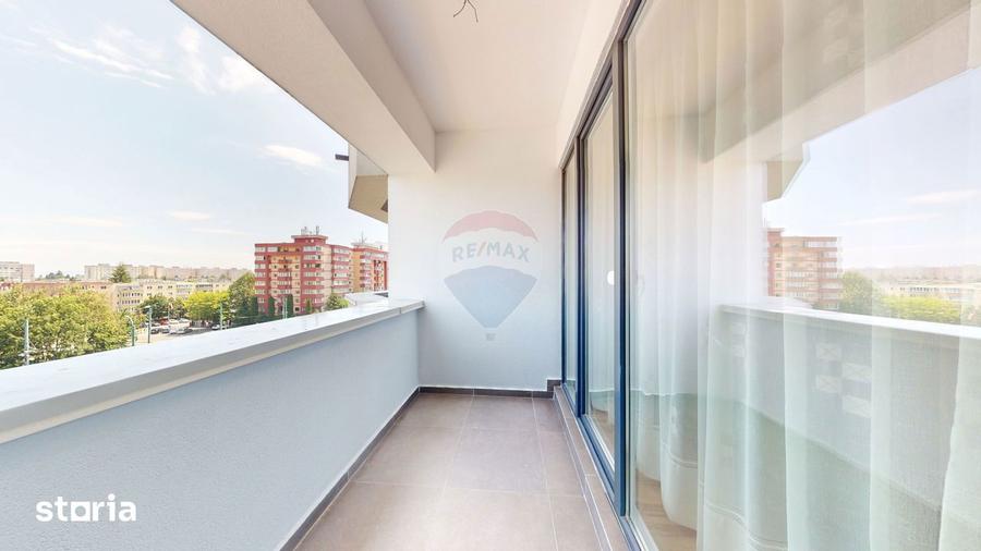 Apartament cu 2 camere semidecomandat în Valea Cetății