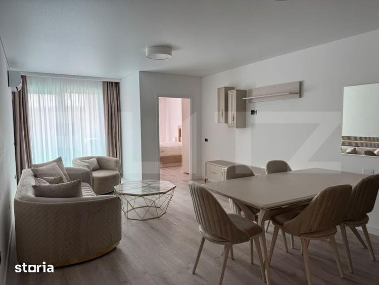 Apartament 3 camere, lux, A.C, parcare subterana, zona: Frunzisului, U - 4