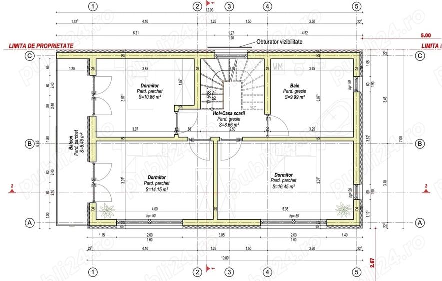 Casă cu 6 camere cu Teren 367 Mp în Săftica