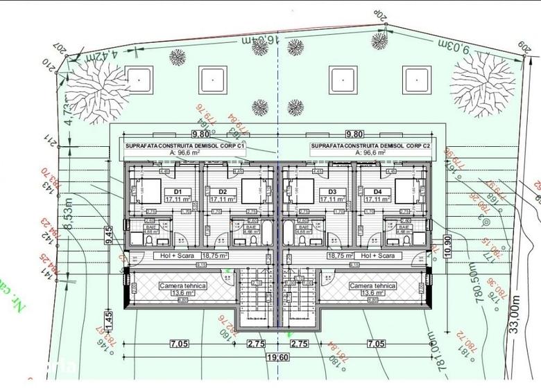 Casă cu 10 camere cu Teren 1000 Mp în Bran