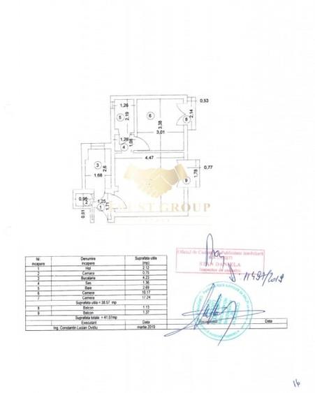 Apartament cu 2 camere semidecomandat în Kogălniceanu