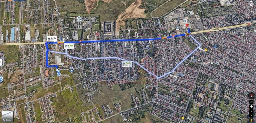 Teren Construcții intravilan de 10000 mp, în Bragadiru