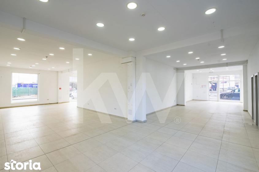 Spatiu comercial finisat 174mp vitrina Dna Stanca ideal showroom clini - 2