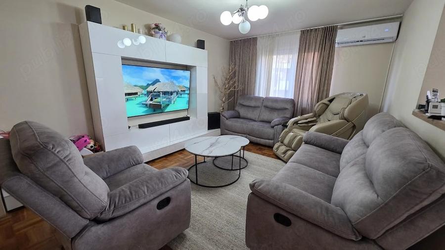 Apartament cu 3 camere decomandat în Mărăști