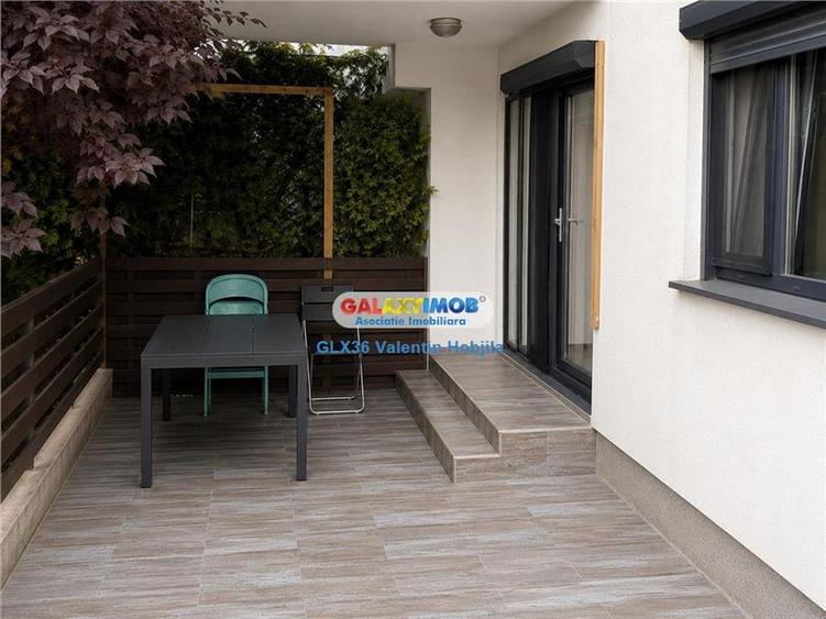 Vanzare apartament 3 camere parter gradina mobilat Baneasa Greenfield - 2