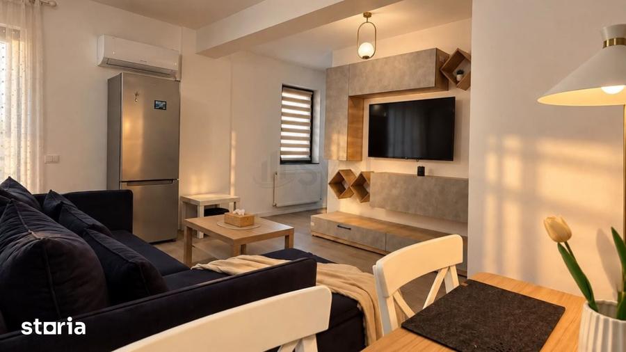 Apartament cu 2 camere semidecomandat în Nord