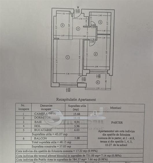 Apartament 2 camere - Green Park Tătărași - 18