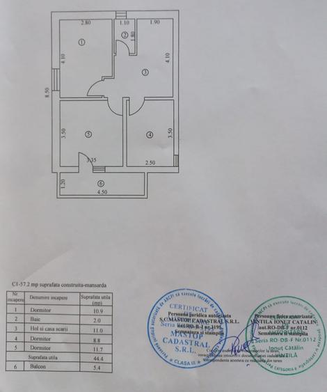 Casă individuală cu 5 camere cu Teren 600 Mp în Gulia