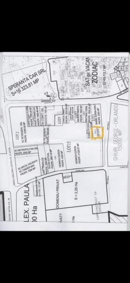Teren Construcții intravilan de 782 mp, în Central