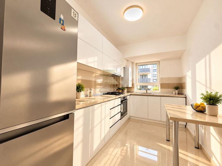 Apartament cu 2 camere decomandat, mobilat în Avantgarden