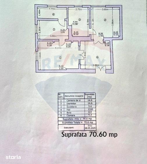 Apartament cu 2 camere decomandat în Dorobanți