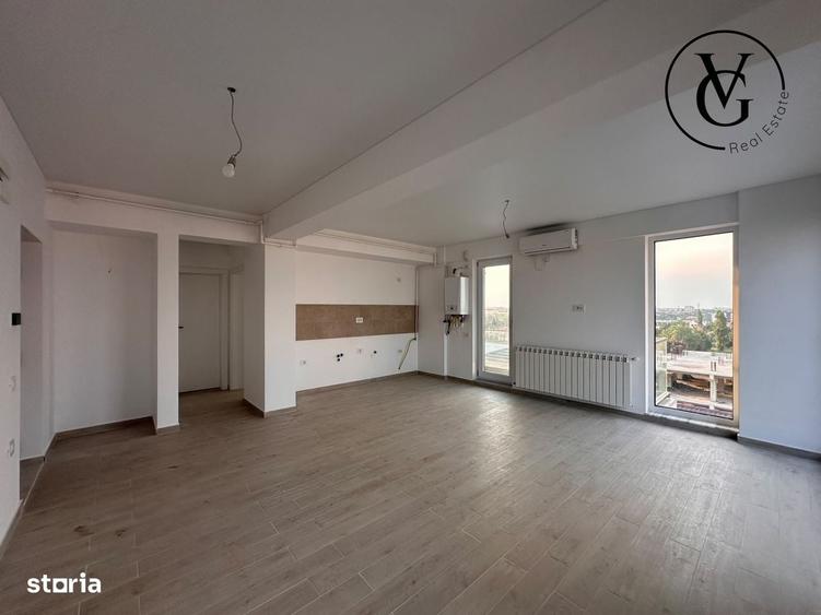 Apartament cu 2 camere semidecomandat în Nord