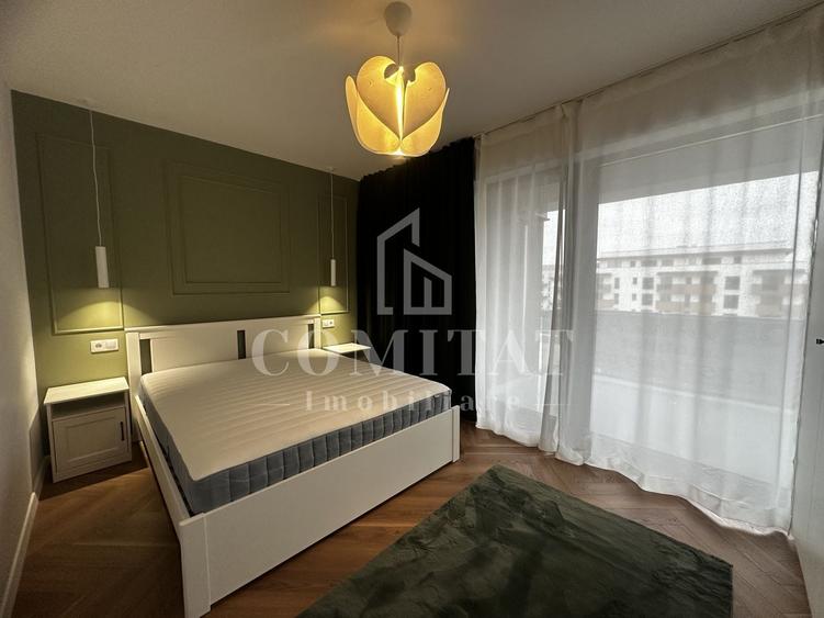Apartament cu 2 camere semidecomandat, mobilat în Mărăști