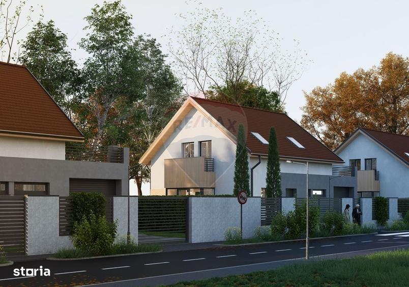 Casă cu 4 camere cu Teren 580 Mp în Stupinii Prejmerului