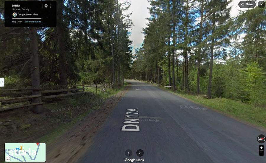 Teren de 5768 mp, în Vatra Moldoviței