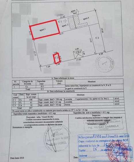 Casă cu 2 camere cu Canalizare în Apollo