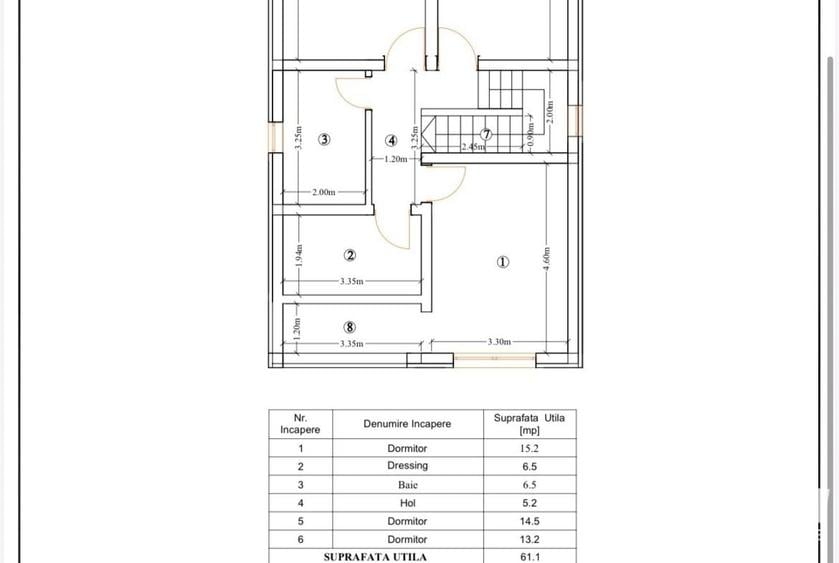 Casa individuala P+1E, 140 mp + teren 435 mp - Mirolsava - 3