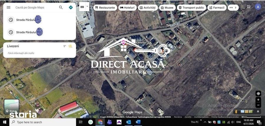 Teren de 653 mp, în Sântana de Mureș
