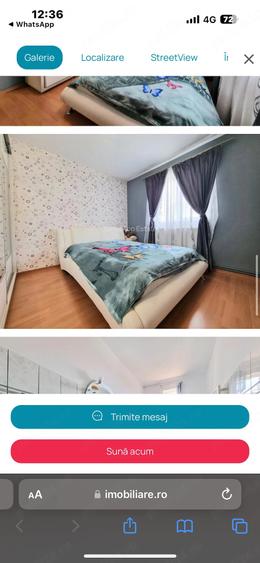 Apartament cu 2 camere decomandat în Cumpăna