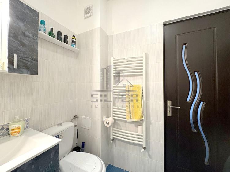 Apartament cu 3 camere semidecomandat, mobilat în Florești