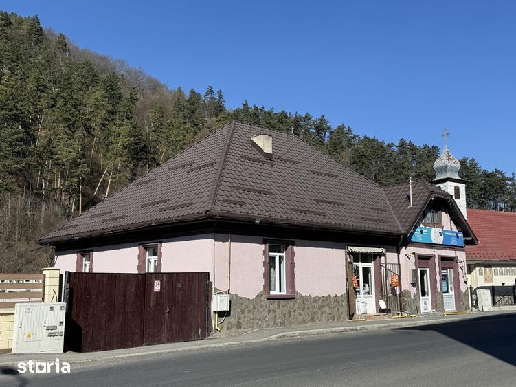 Casa in Bran cu 3 SPATII COMERCIALE active, zona centrala - 16