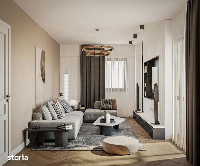 Apartament cu 2 camere decomandat în Podu Roș