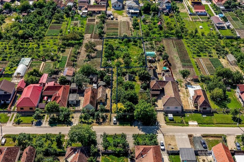Teren Construcții intravilan de 1594 mp, în Cicir