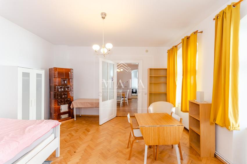 Apartament cu 3 camere nedecomandat, mobilat în Ultracentral