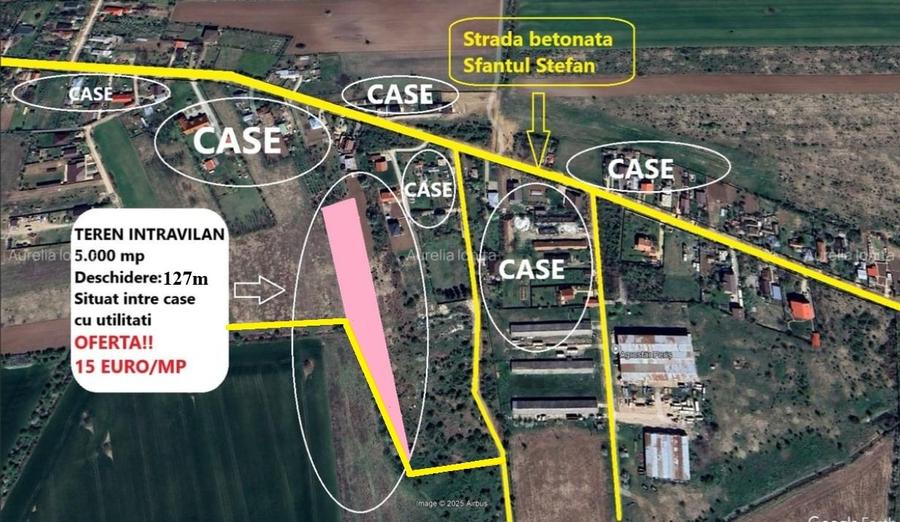 Teren Construcții intravilan de 5000 mp, în Periș