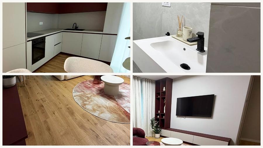 Apartament cu 3 camere, mobilat în Unirii