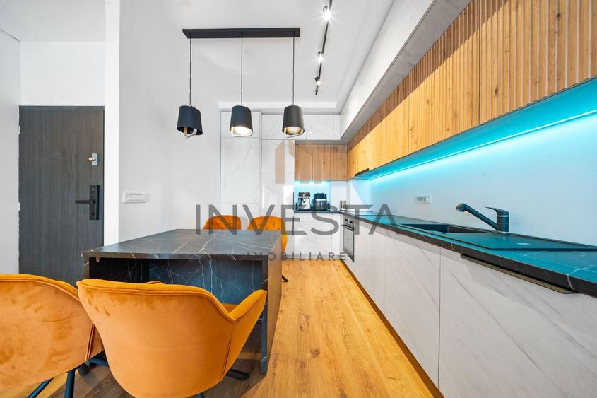 Apartament cu 2 camere semidecomandat, mobilat în Gheorgheni