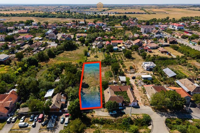 Teren Construcții intravilan de 1340 mp, în Remetea Mare