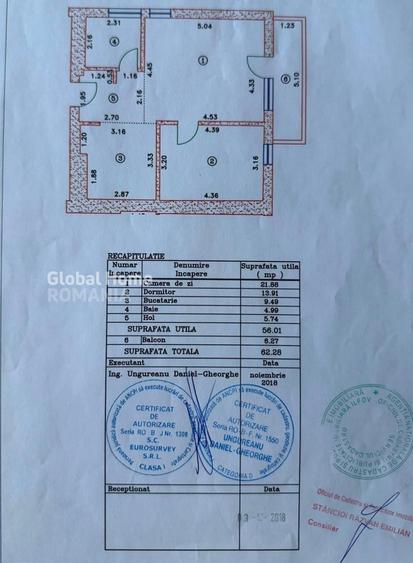 Apartament 2 camere | 4 City North | Etaj superior | 62,3 MP | Parcare - 5