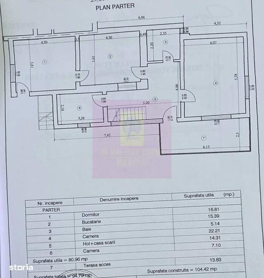 Casă cu 4 camere în Central