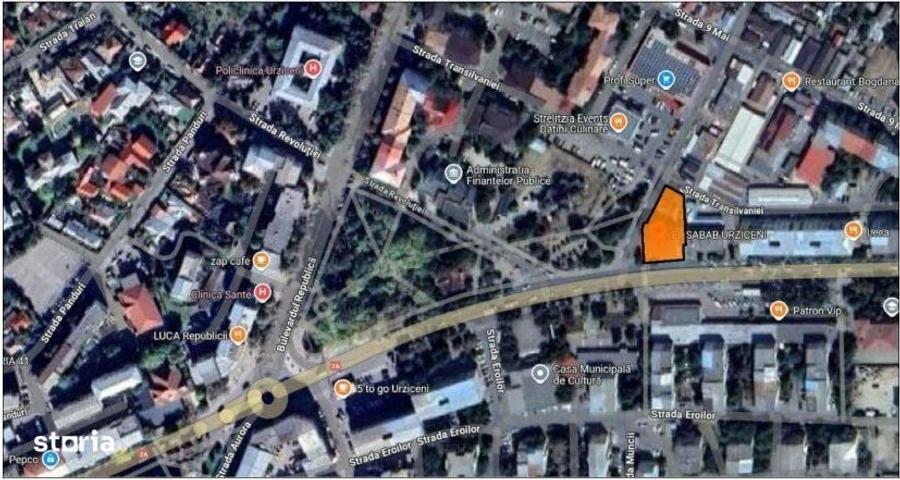 Spațiu comercial, de 937 mp, în Posta