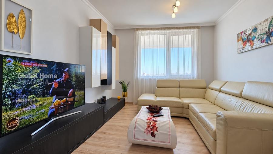 Apartament cu 3 camere decomandat, mobilat în Voluntari