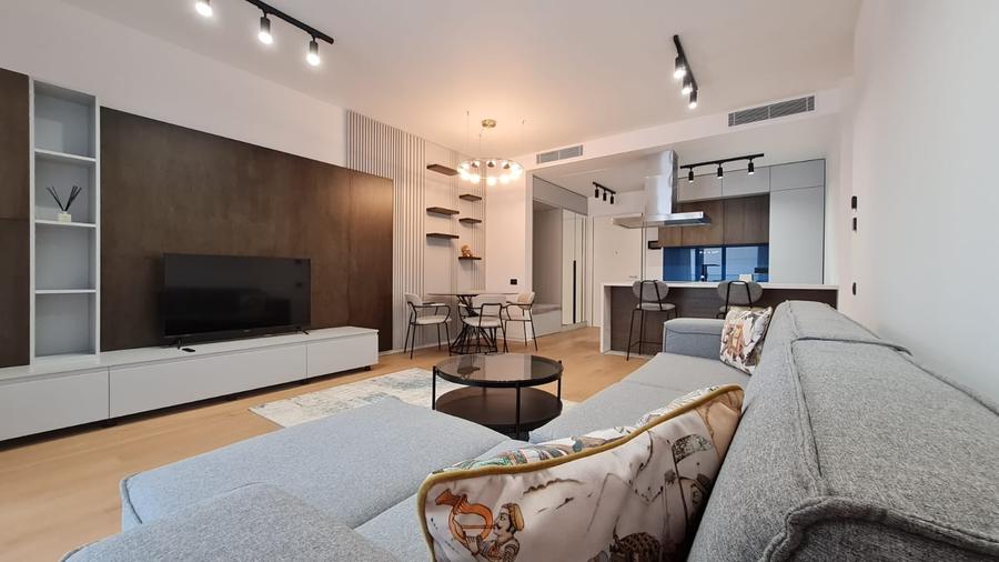 Apartament cu 2 camere decomandat, mobilat în Herăstrău — fotografia 3