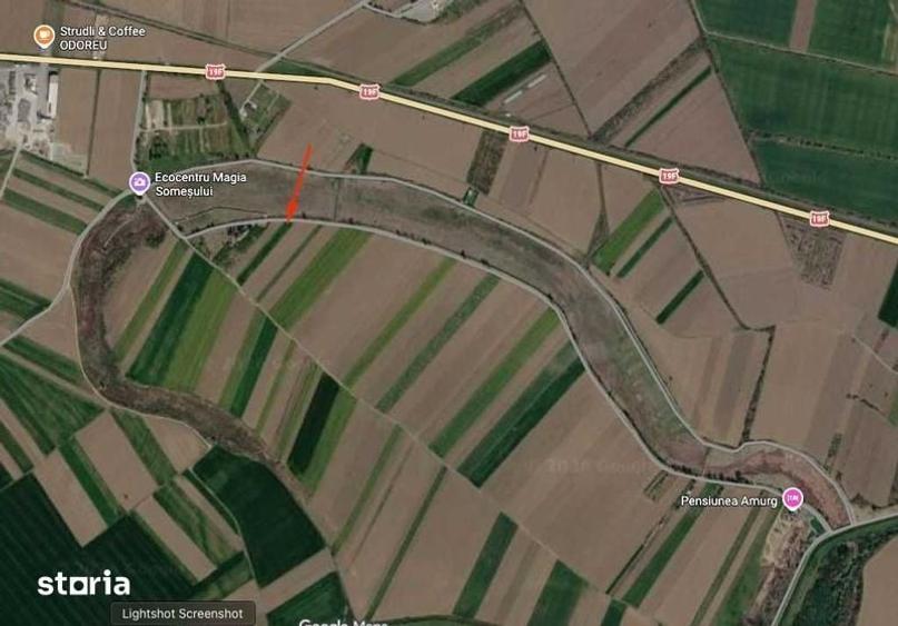 Teren de 2500 mp, în Odoreu
